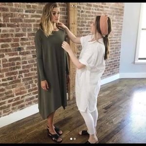 Mimu maxi green dress
